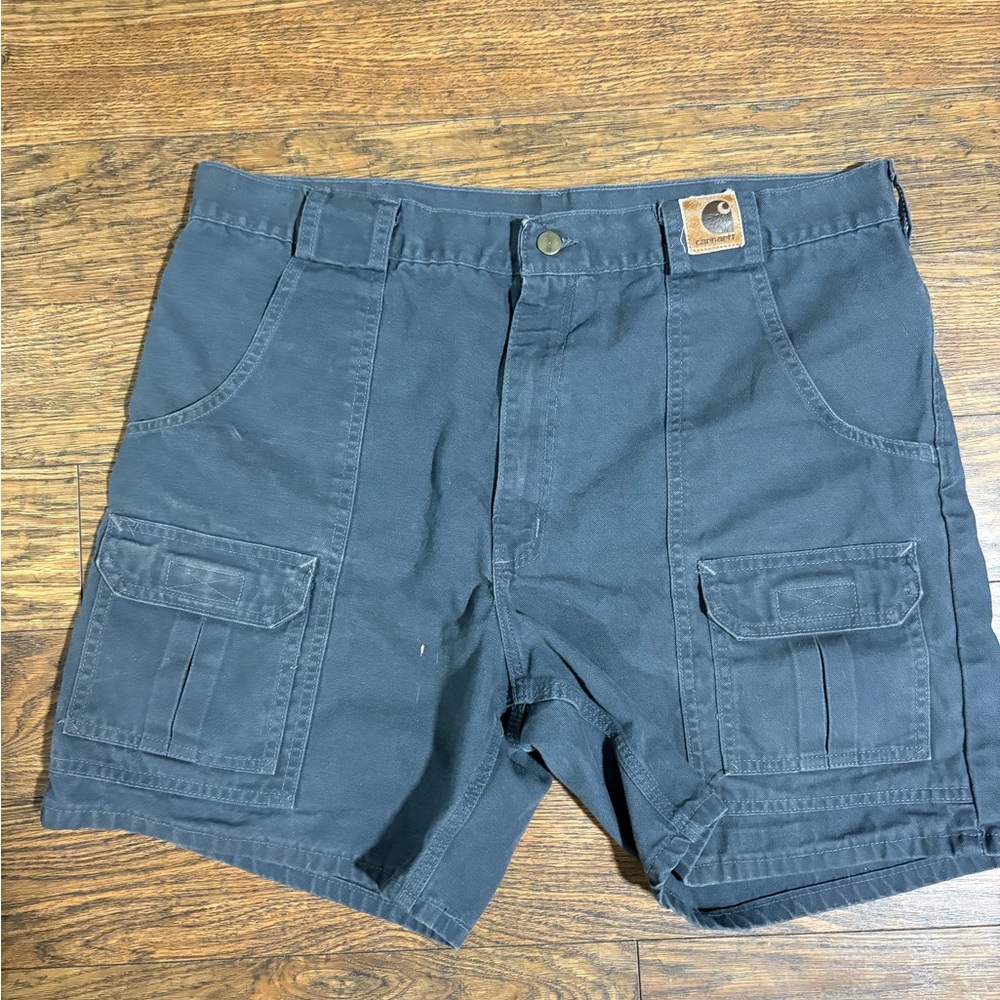 Carhartt Men's Dark Gray Cargo Shorts